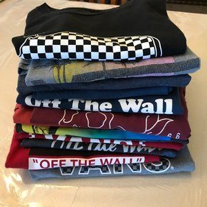 ALL 12 VANS OFF THE WALL SHIRTS FOR $20
